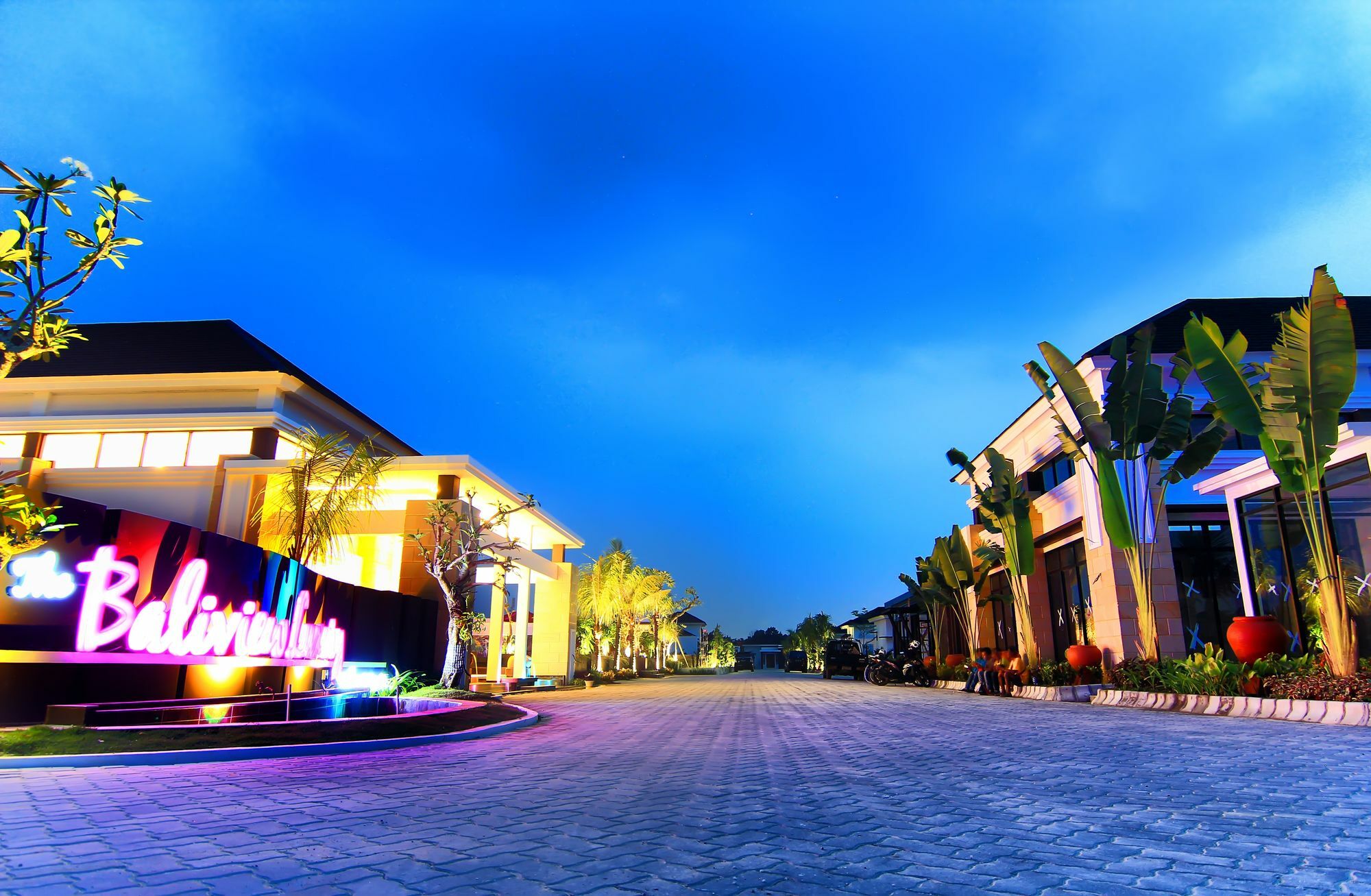 The Baliview Luxury Villas & Resto Pekanbaru Exterior photo